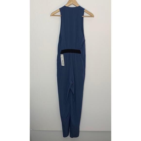 Lululemon Vindur Jumpsuit One Piece Pant Lab Ink Blue Womens 4 New - Picture 5 of 16
